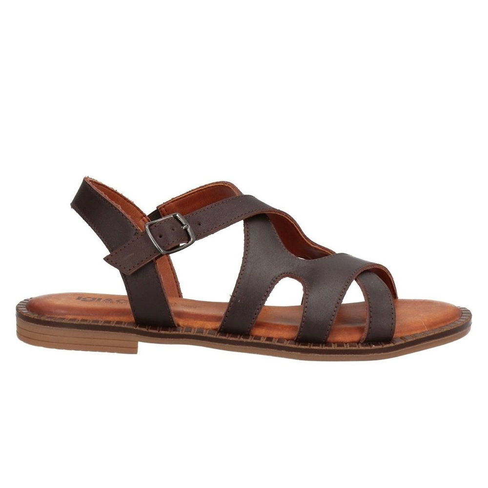 COPY - Igi&Co Women’s Leather Sandals Size 7.5 Dark Brown NWT - Picture 4 of 7